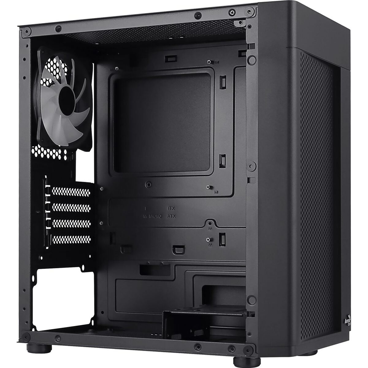 ATX Semi-toren doos Aerocool HEXFORMBKV2 Zwart